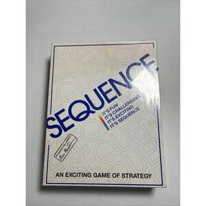 Sequence Board Game New Sealed Vintage 1995 Classic Family Game